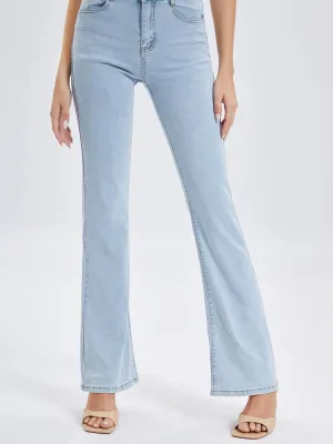 OL High Waist Flare Leg Jeans