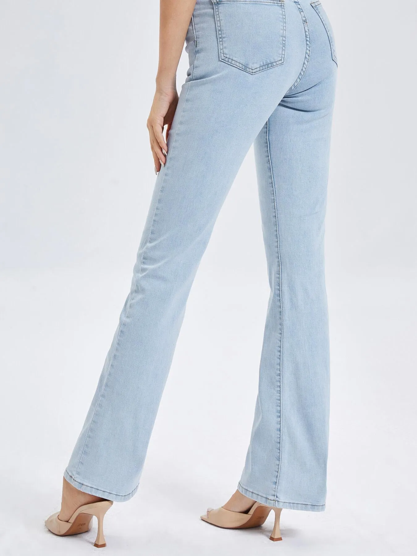 OL High Waist Flare Leg Jeans