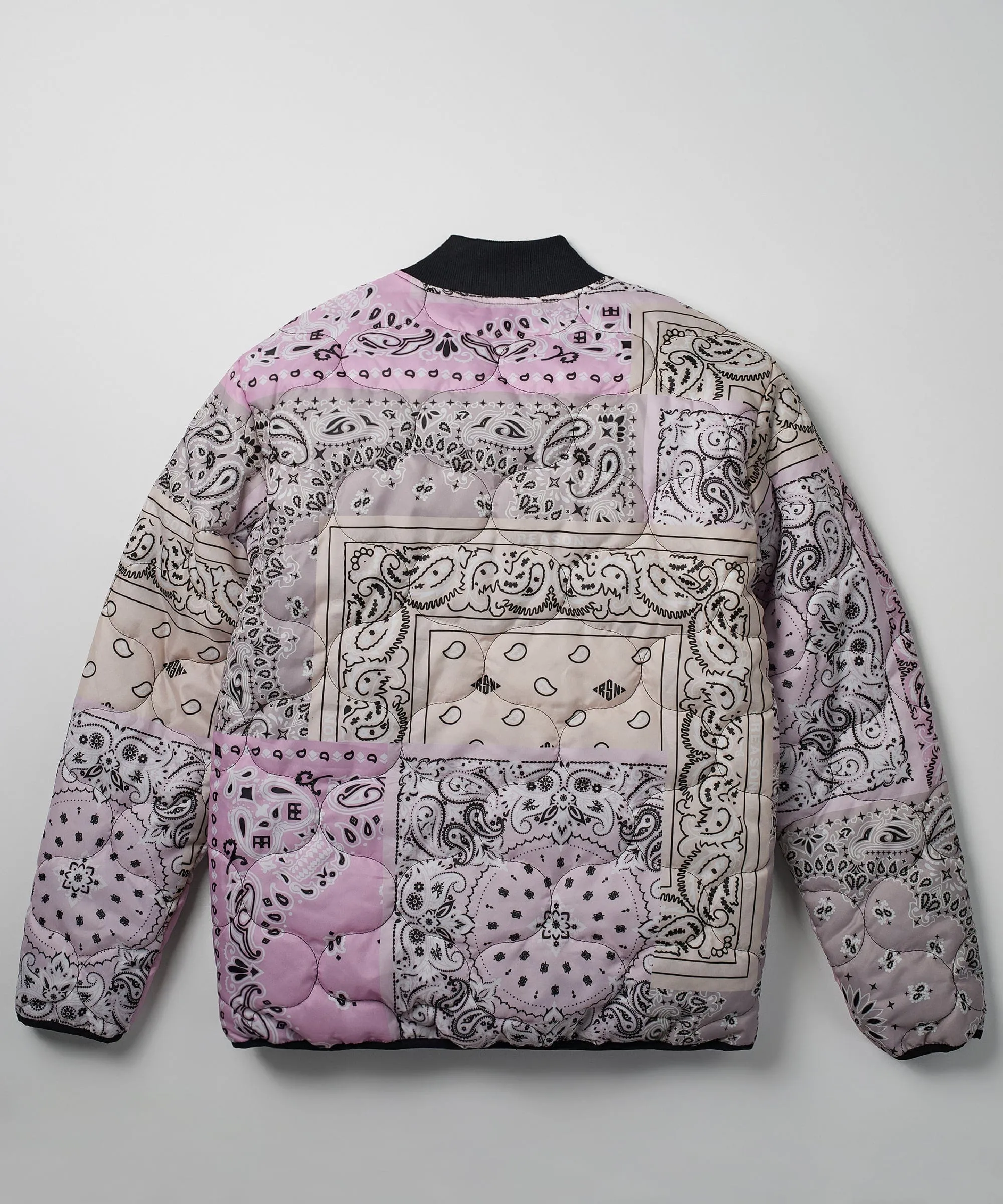 Paisley Quilted Jacket With Lining