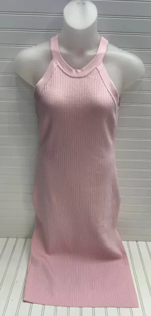 Pink Dress Casual Maxi Wayf, Size Xl