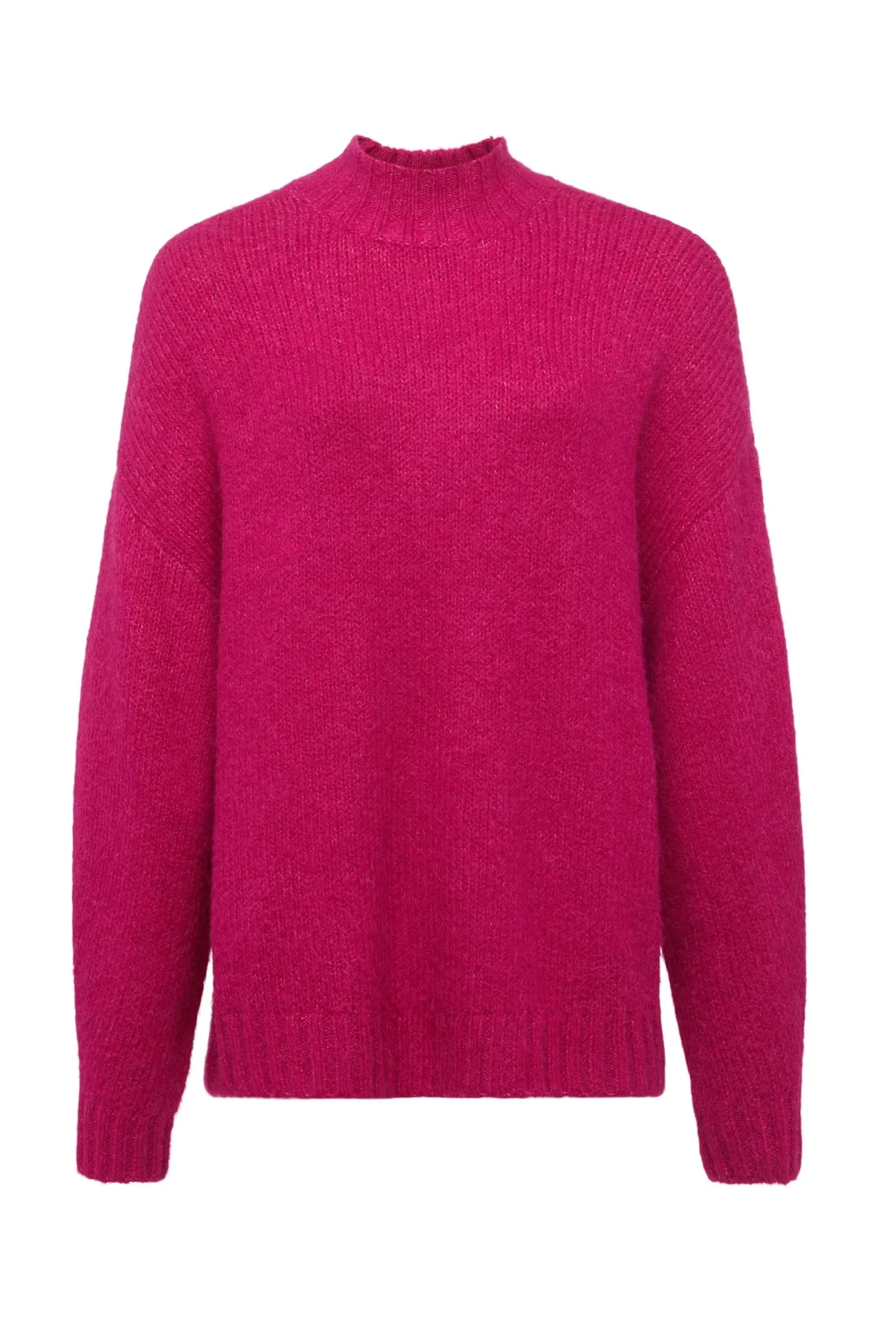 PISTOLA CARLEN MOCK NECK SWEATER - FUCHSIA