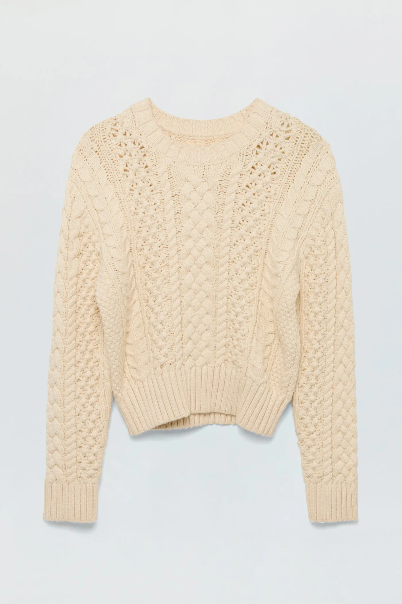 PISTOLA QUINN SHRUNKEN FISHERMAN SWEATER