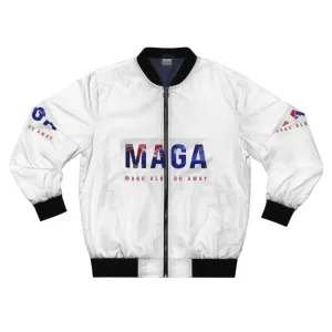 "MAGA: Make Albo Go Away Bomber Jacket"