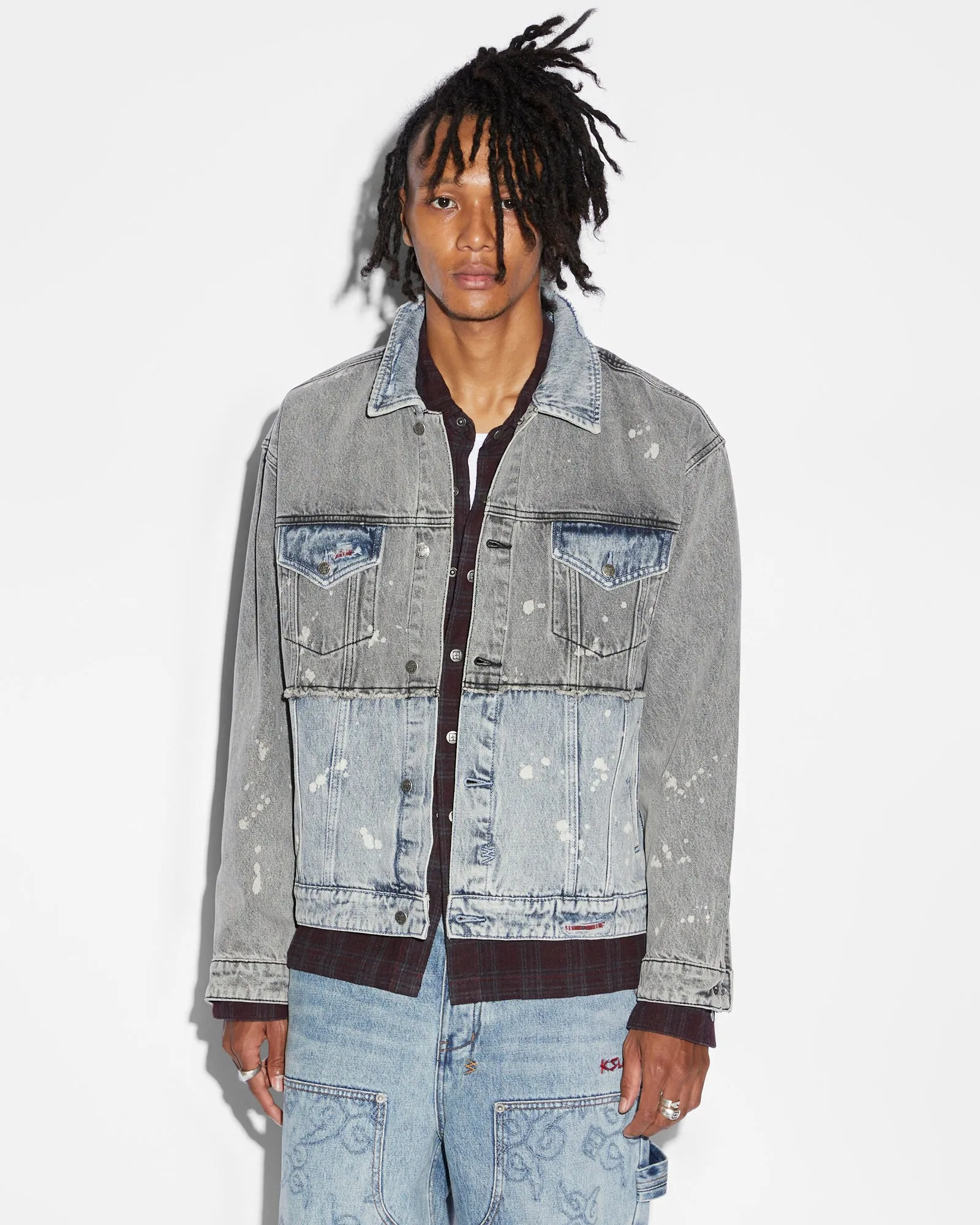 SPLICED 999 OH G JACKET - HALF TONE