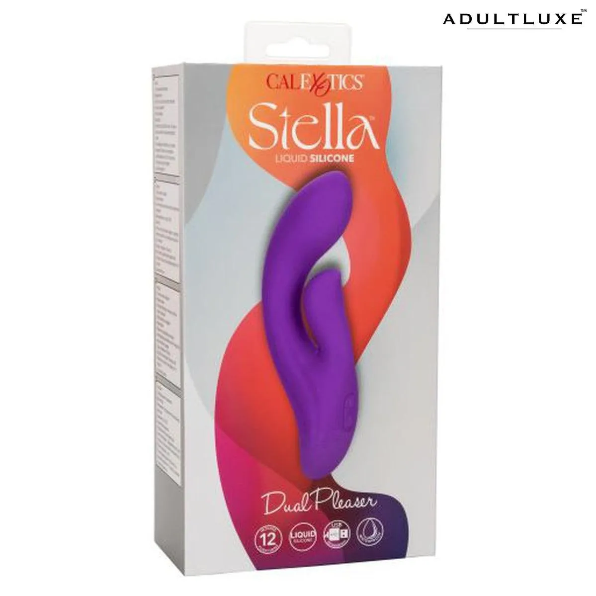 Stella Liquid Silicone Dual Pleaser Rabbit Vibrator