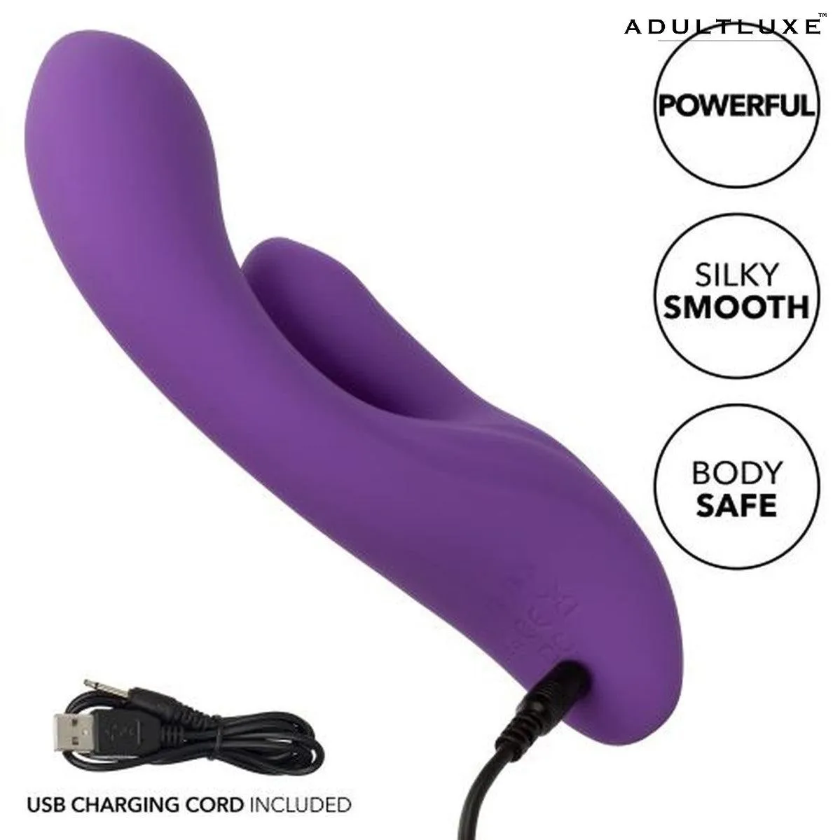 Stella Liquid Silicone Dual Pleaser Rabbit Vibrator