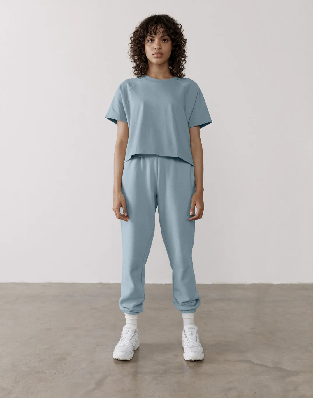 The Jogger in Chalk Blue