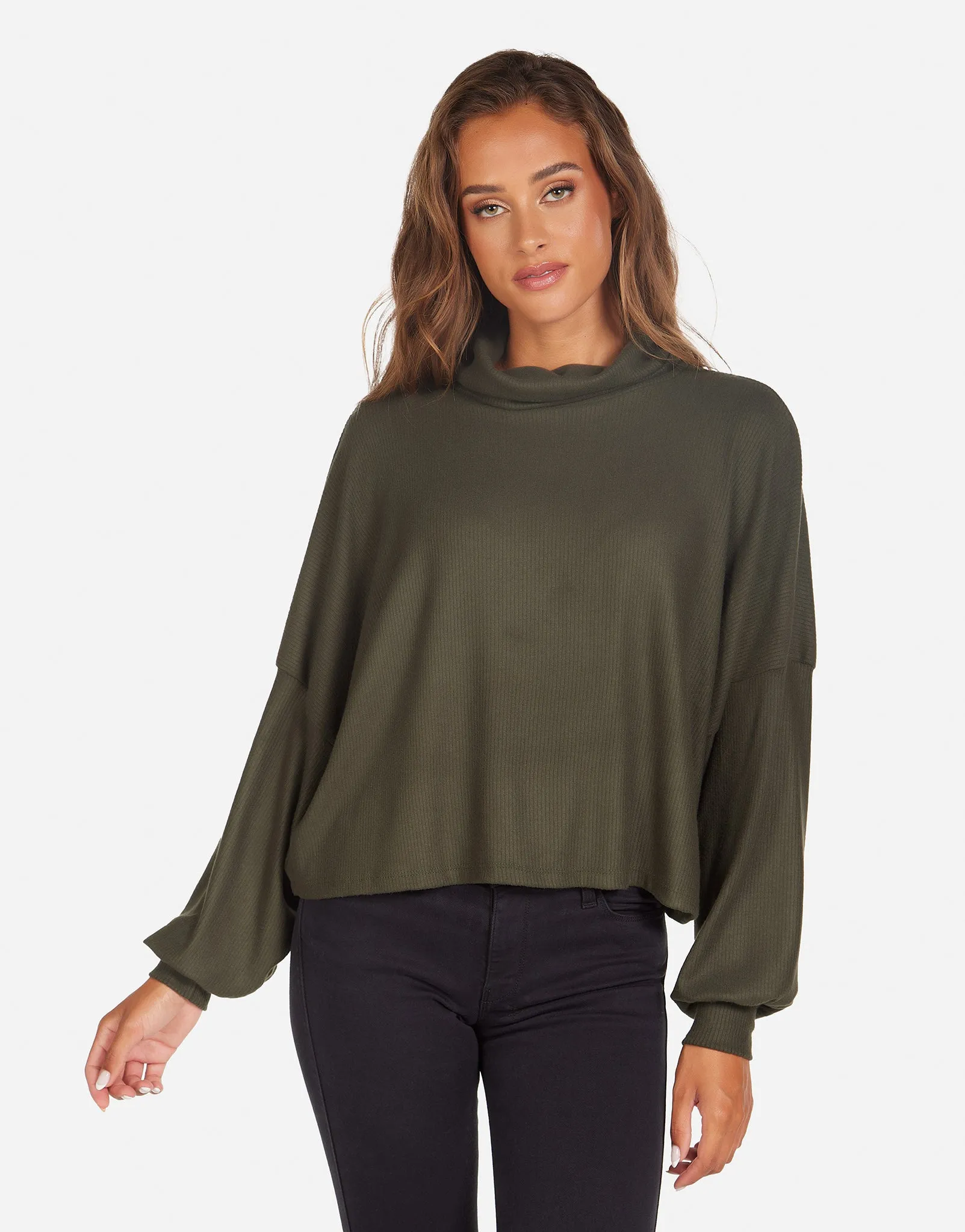 Theron Long Sleeve Oversized Pullover