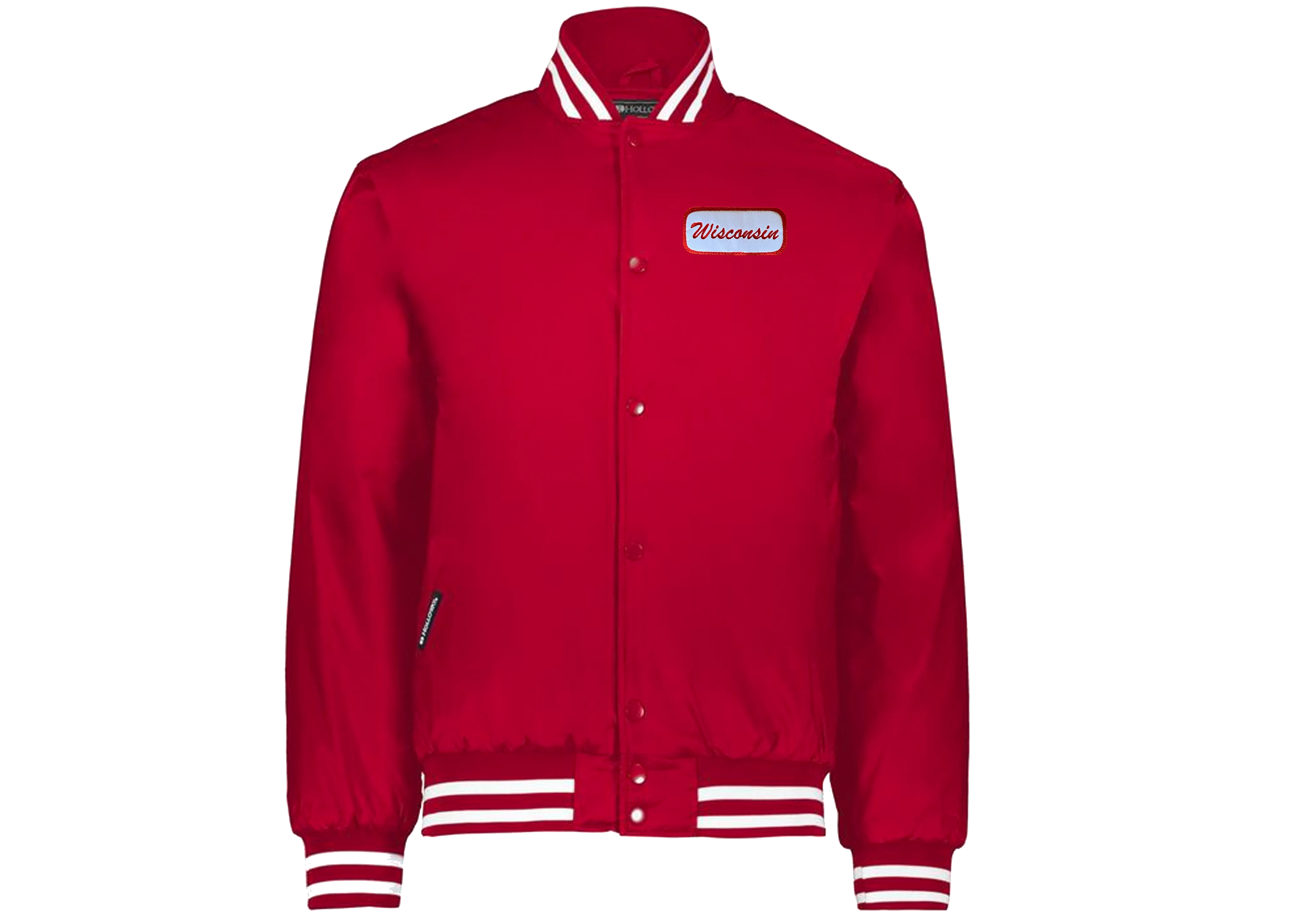 Wisconsin Name Plate Varsity Bomber Jacket