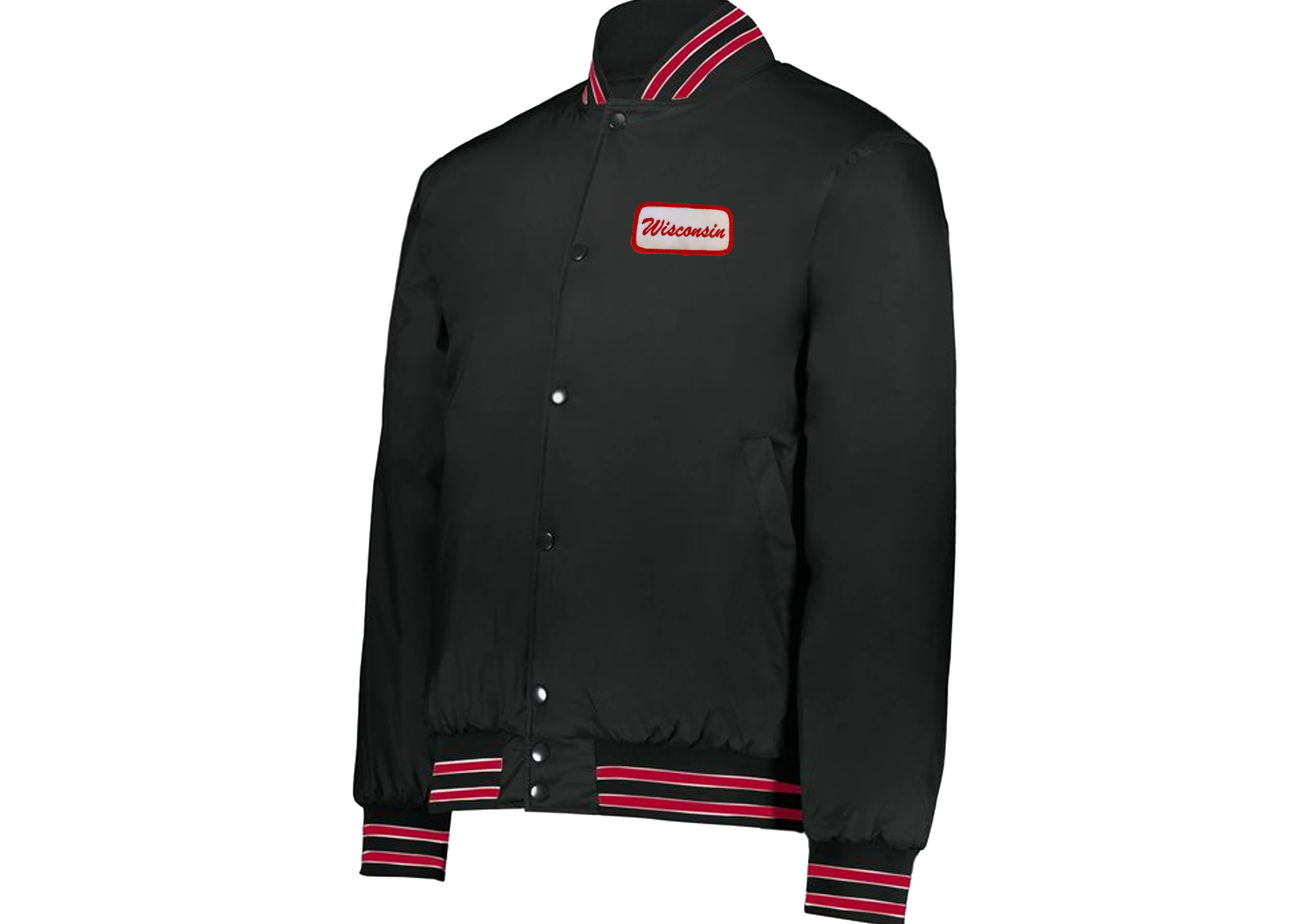 Wisconsin Name Plate Varsity Bomber Jacket